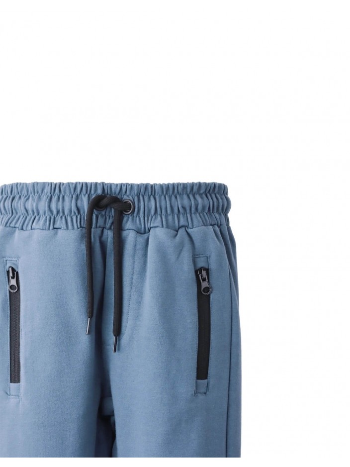 Toru Drawstring Joggers with Zip Pockets