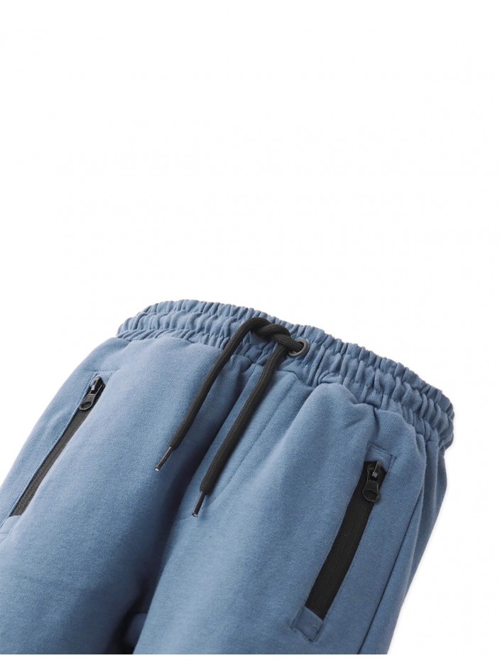 Toru Drawstring Joggers with Zip Pockets