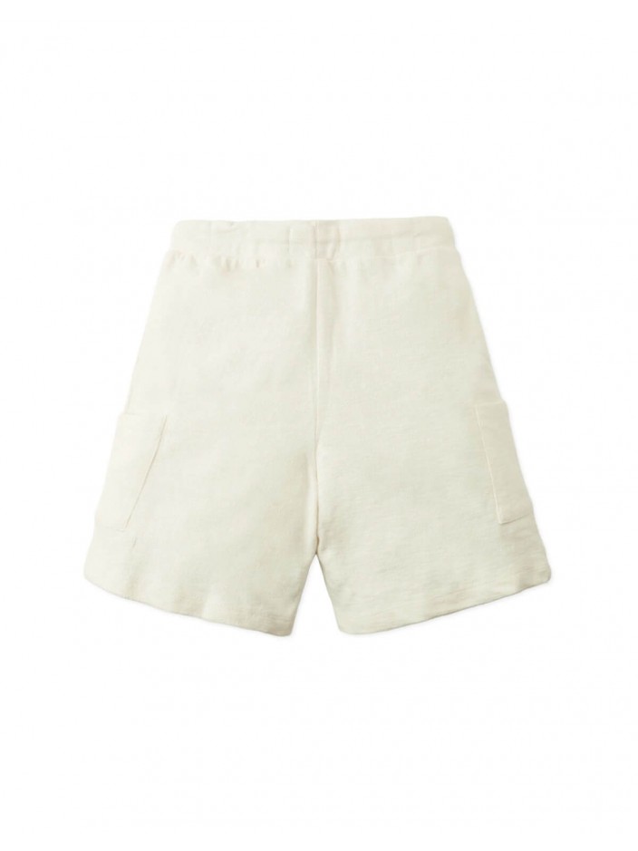 Noa Patch Pocket Drawstring Shorts with Logo Patch