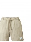 Senzo Stitched Stripe Drawstring Shorts with Logo Patch
