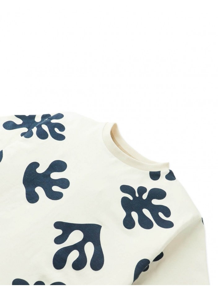 Haru Abstract Coral Print Tee