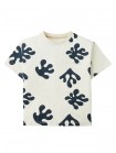 Haru Abstract Coral Print Tee