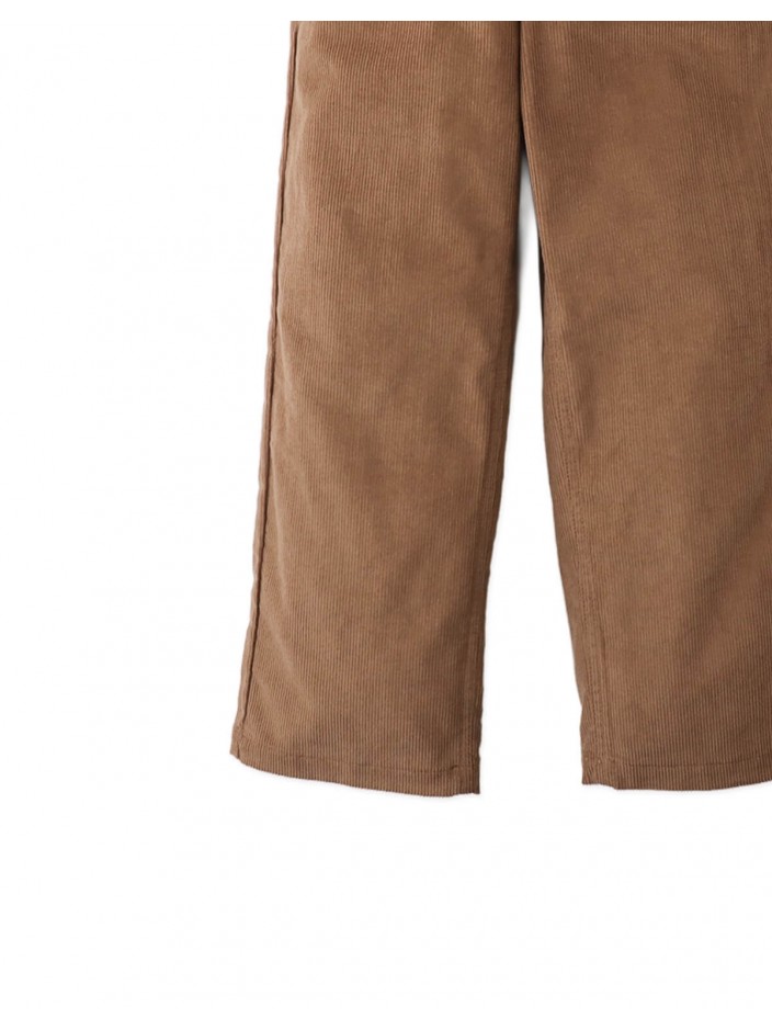 Dominic Pull-On Corduroy Pants with Patch Pockets