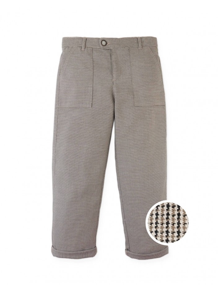 Giorgio Micro- Houndstooth Slacks