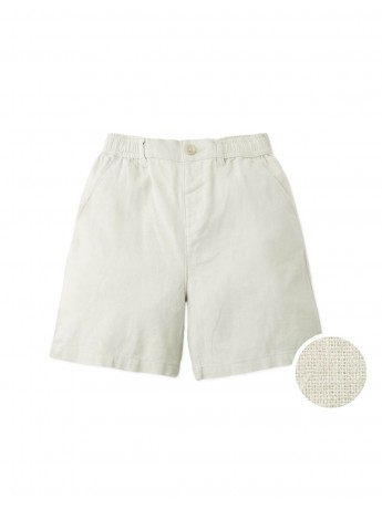 Aryan Cotton-Linen Pull-On Shorts