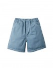 Michi Contrast-Stitch Pull-On Bermuda Shorts