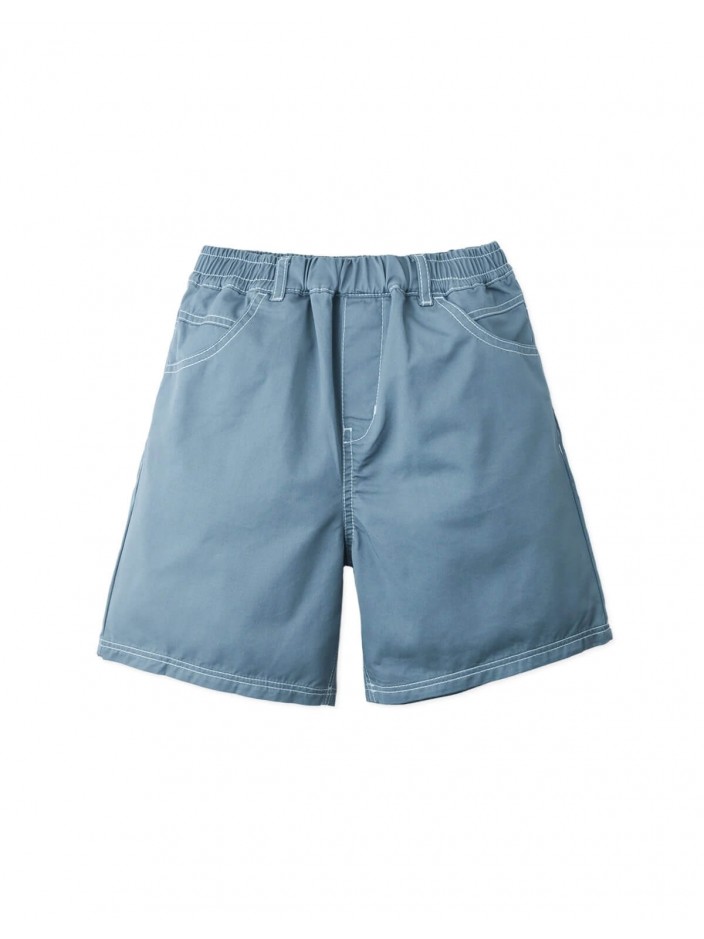 Michi Contrast-Stitch Pull-On Bermuda Shorts