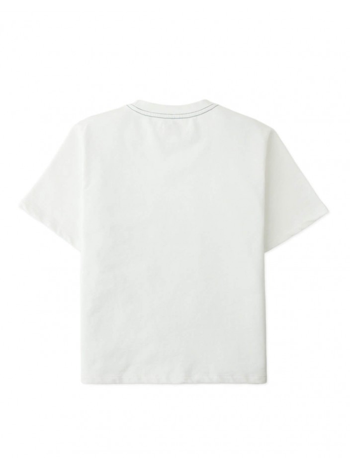 Aruto Sashiko-Inspired Patch Pocket Tee