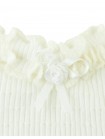 Baby Ruffled Shorts Set with Rosette Appliqué