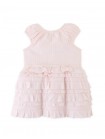 Baby Ruffled Playsuit with Rosette Appliqué