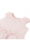 Baby Ruffled Playsuit with Rosette Appliqué