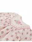 Baby Olivia Floral Printed Dress with Cross-Stitch Embroidery on Quilted Yoke