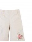 Baby Ferne Sailor-Cut Pants with Cross-Stitch Embroidery