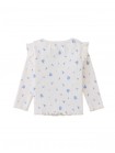 Baby Drusilla Tee with Ruffled Shoulders