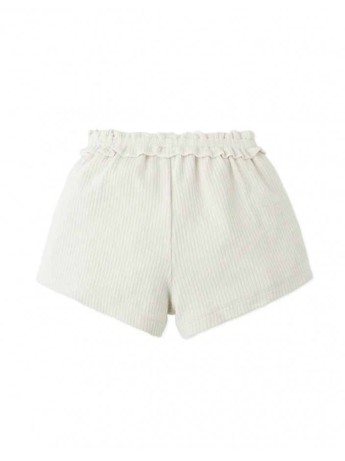 Baby Nica Pointelle Shorts with Smocked Waist