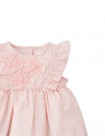 Baby Marlowe Crochet Flower Ruffle Sleeve Dress