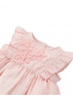Baby Marlowe Crochet Flower Ruffle Sleeve Dress