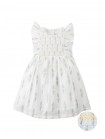 Baby Mavis Floral Smocked Dress with Ruffle Sleeves
