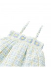 Baby Aurelia Daisy Babydoll Dress with Crochet Flower Yoke