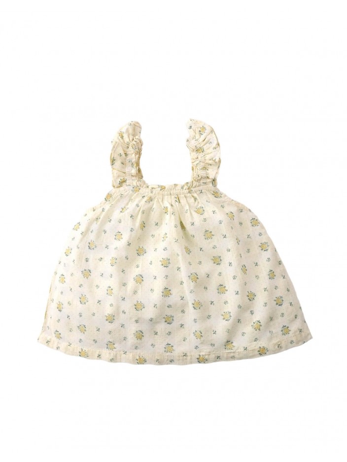 Baby Yvaine Floral Ruffled Top and Shorts Set
