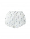 Baby Genevieve Smocked Blouse and Floral Ruffled Shorts Set
