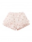 Baby Millie Pointelle Top and Floral Ruffle Shorts Set