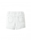 Baby Michi Contrast-Stitch Pull-On Bermuda Shorts