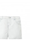 Baby Michi Contrast-Stitch Pull-On Bermuda Shorts