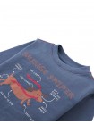 Baby Myron Graphic Tee with Dachshund Diagram Illustration