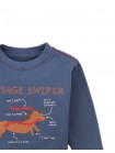 Baby Myron Graphic Tee with Dachshund Diagram Illustration