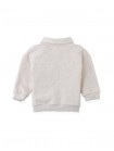 Baby Stefano French Terry Polo Pullover with Chest Dachshund Embroidery