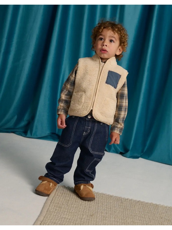 Baby Pietro Denim Carpenter Pants