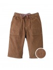 Baby Dominic Pull-On Corduroy Pants with Patch Pockets