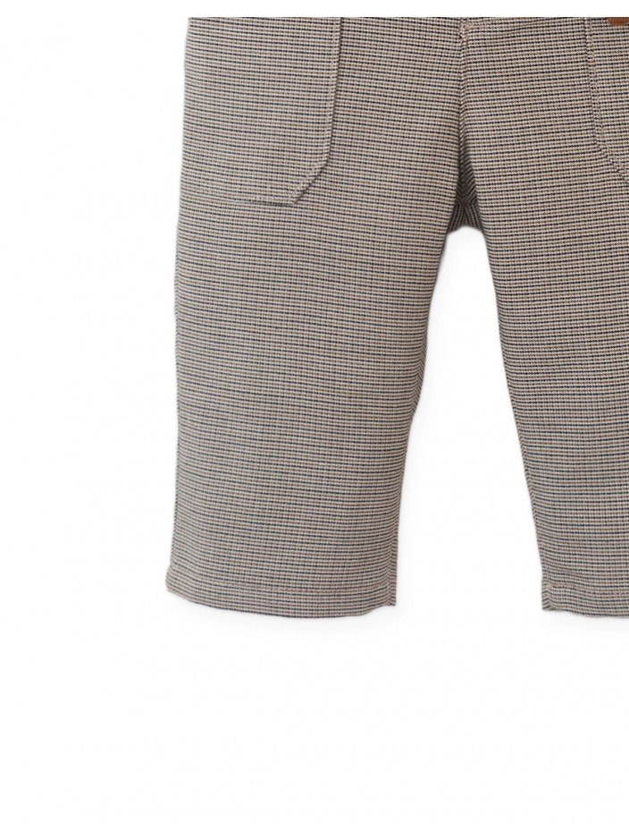 Baby Giorgio Micro- Houndstooth Slacks