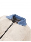 Baby Anthony Reversible Jacket in Plaid and Sherpa