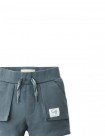Baby Kaede Drawstring Shorts with Side Pockets and Logo Patch