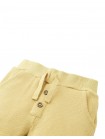 Baby Chen Waffle Drawstring Shorts with Button Details