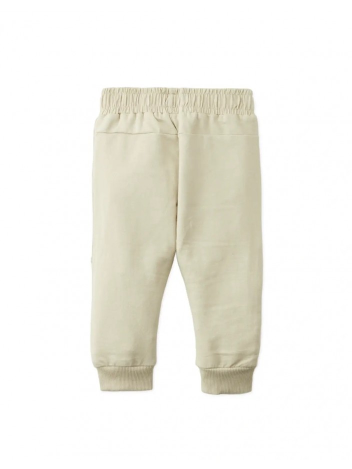 Baby Shoji Paneled Drawstring Joggers with Scoop Pockets