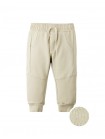 Baby Shoji Paneled Drawstring Joggers with Scoop Pockets