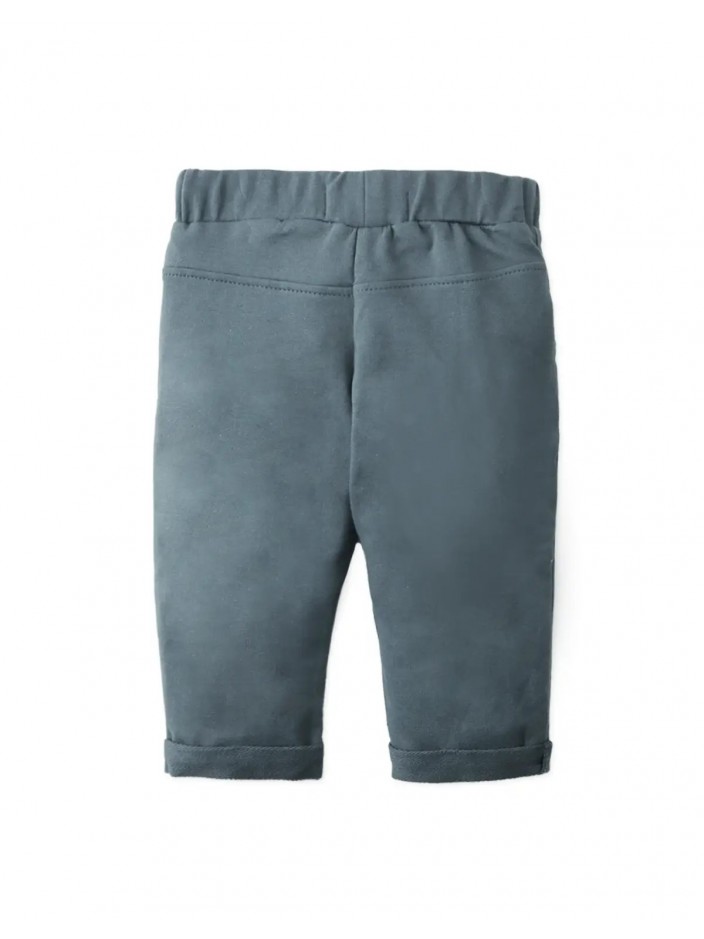 Baby Ronin Drawstring Joggers with Side Pockets and Logo Patch