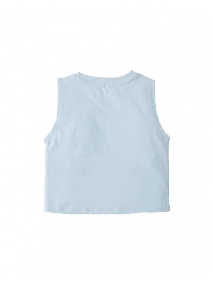 Baby Riki Graphic Tank Top in Sardine Fish