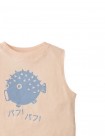 Baby Riki Graphic Tank Top in Pufferfish