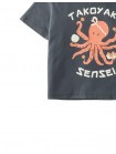 Baby Tobi Graphic Tee in Takoyaki Octopus