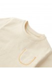 Baby Kazu Pocket Tee with Contrast Stitching