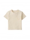 Baby Kazu Pocket Tee with Contrast Stitching
