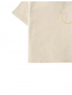 Baby Kazu Pocket Tee with Contrast Stitching