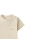 Baby Kazu Pocket Tee with Contrast Stitching