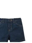 Baby Haru Dark Wash Denim Shorts