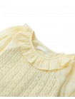 Faye Drop Waist Dress with Puff Sleeves