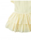Faye Drop Waist Dress with Puff Sleeves